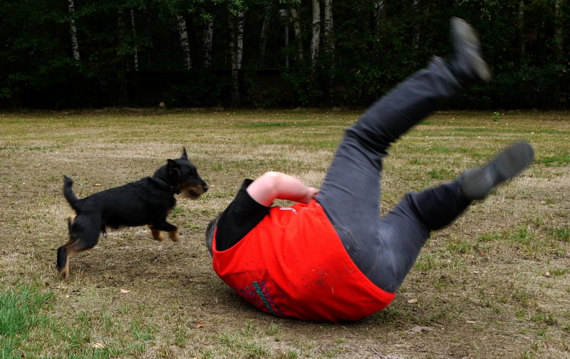 Andrea Kühne und Pikus Bewegungsspiel